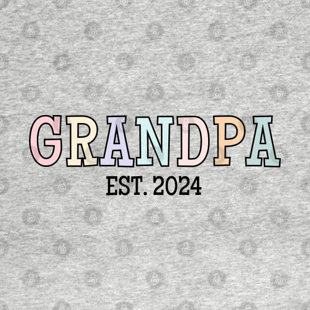 Grandpa Est 2024, New Grandpa, Grandfather Reveal by WaBastian